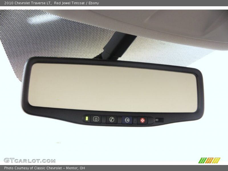 Red Jewel Tintcoat / Ebony 2010 Chevrolet Traverse LT