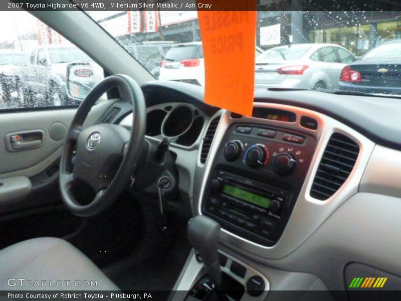 Millenium Silver Metallic / Ash Gray 2007 Toyota Highlander V6 4WD
