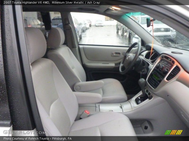 Millenium Silver Metallic / Ash Gray 2007 Toyota Highlander V6 4WD
