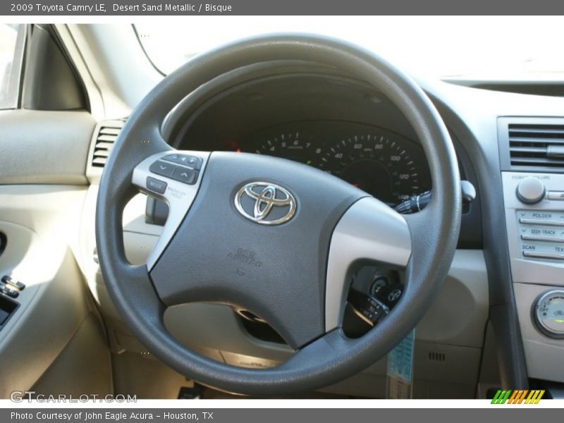 Desert Sand Metallic / Bisque 2009 Toyota Camry LE