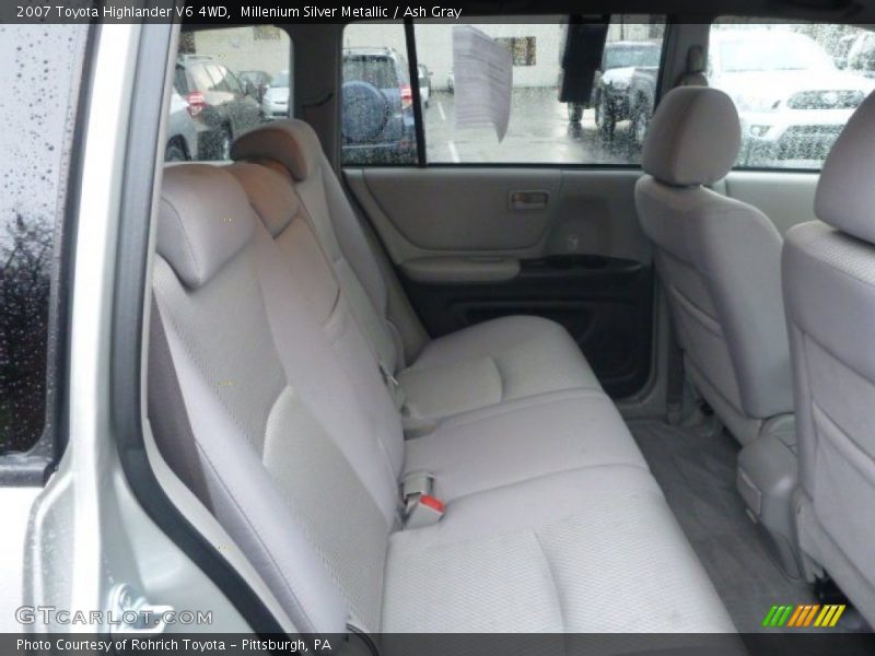 Millenium Silver Metallic / Ash Gray 2007 Toyota Highlander V6 4WD