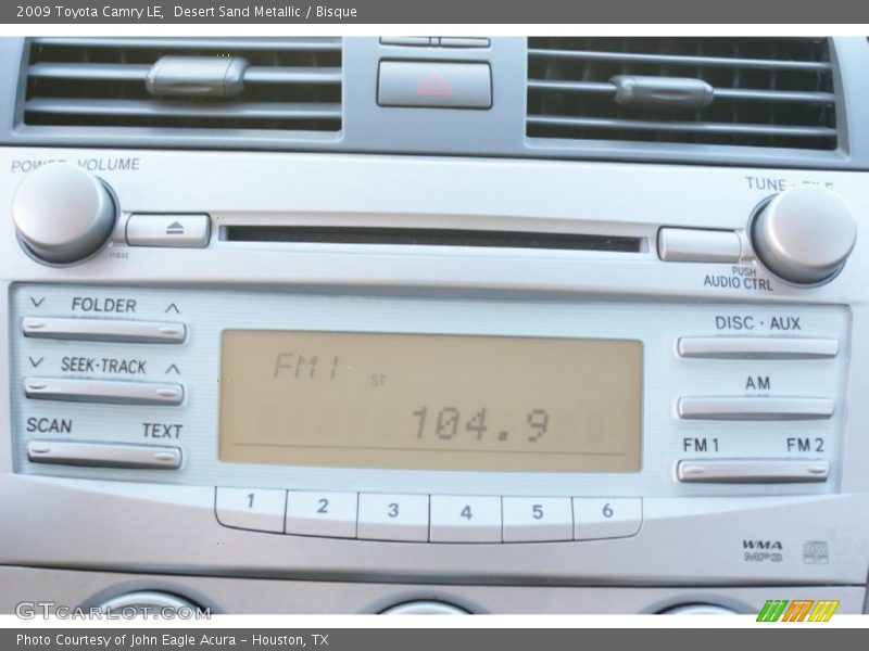 Desert Sand Metallic / Bisque 2009 Toyota Camry LE