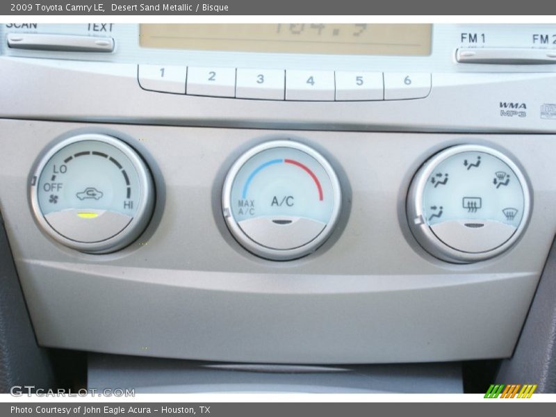 Desert Sand Metallic / Bisque 2009 Toyota Camry LE