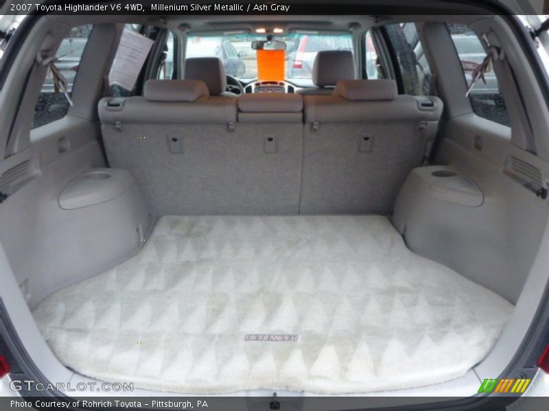 Millenium Silver Metallic / Ash Gray 2007 Toyota Highlander V6 4WD