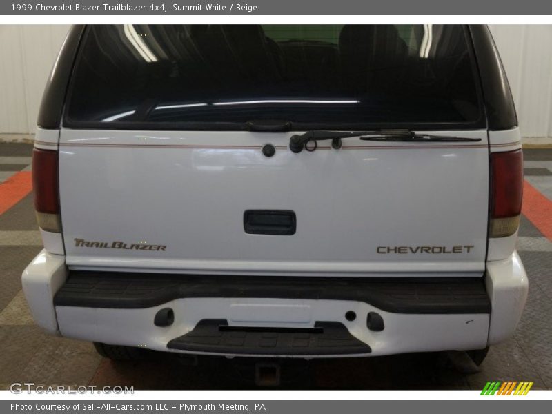 Summit White / Beige 1999 Chevrolet Blazer Trailblazer 4x4