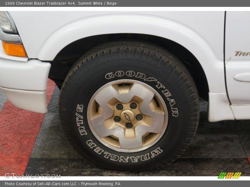 Summit White / Beige 1999 Chevrolet Blazer Trailblazer 4x4