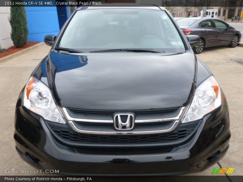 Crystal Black Pearl / Black 2011 Honda CR-V SE 4WD