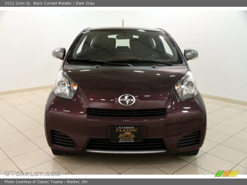Black Currant Metallic / Dark Gray 2012 Scion iQ