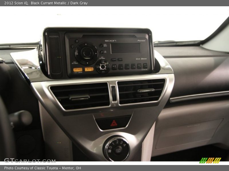 Black Currant Metallic / Dark Gray 2012 Scion iQ