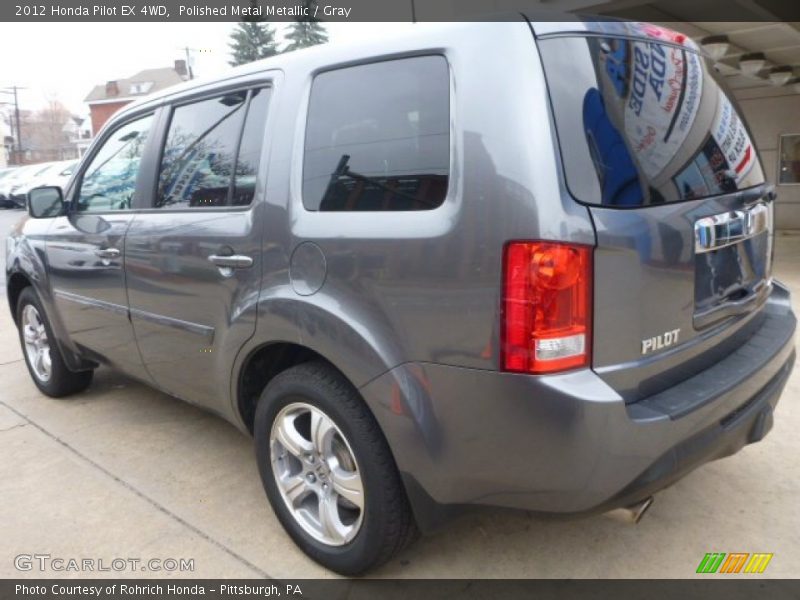 Polished Metal Metallic / Gray 2012 Honda Pilot EX 4WD