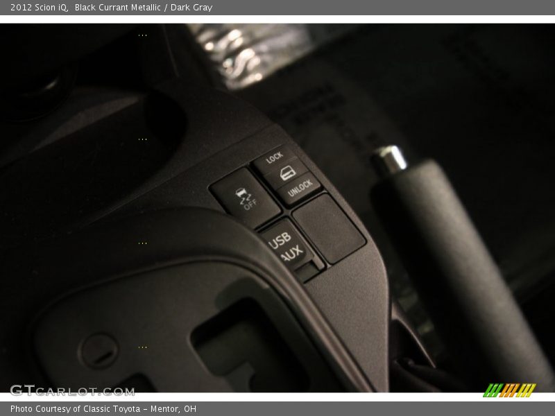 Black Currant Metallic / Dark Gray 2012 Scion iQ