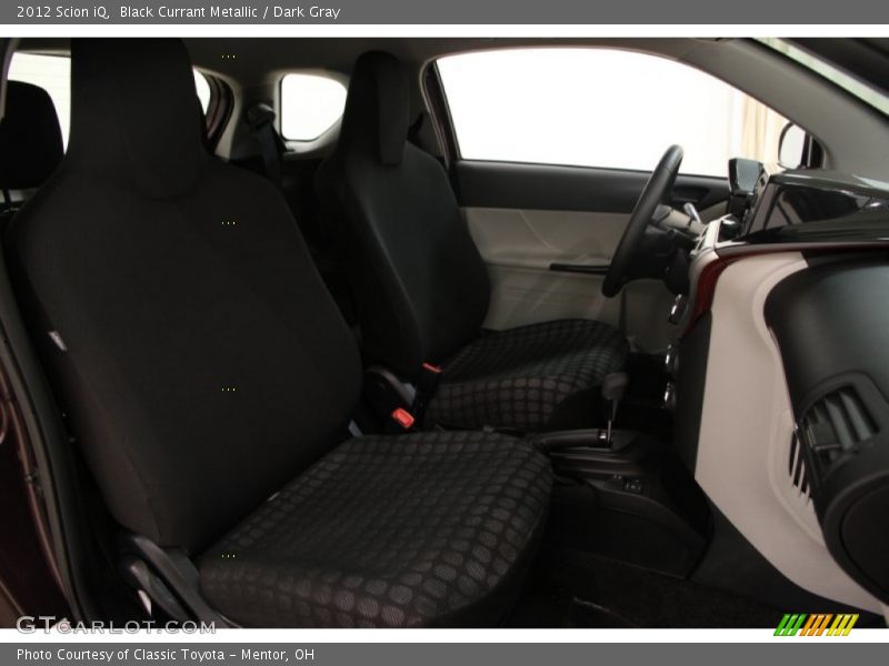 Black Currant Metallic / Dark Gray 2012 Scion iQ