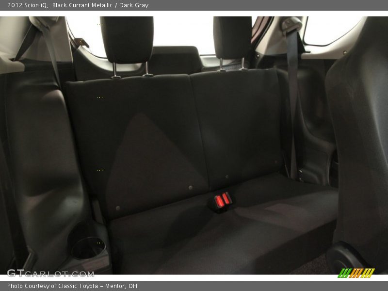Black Currant Metallic / Dark Gray 2012 Scion iQ