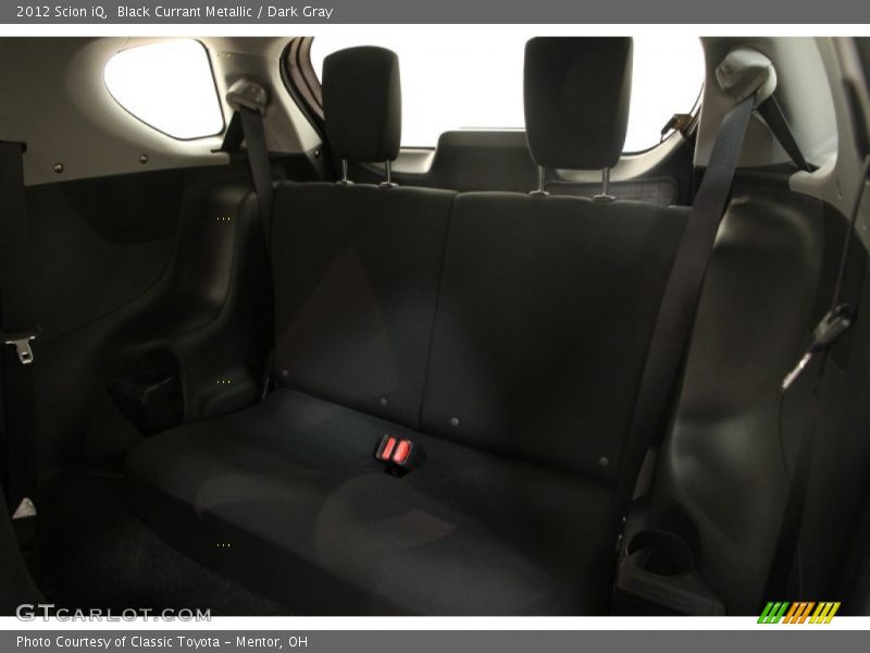 Black Currant Metallic / Dark Gray 2012 Scion iQ