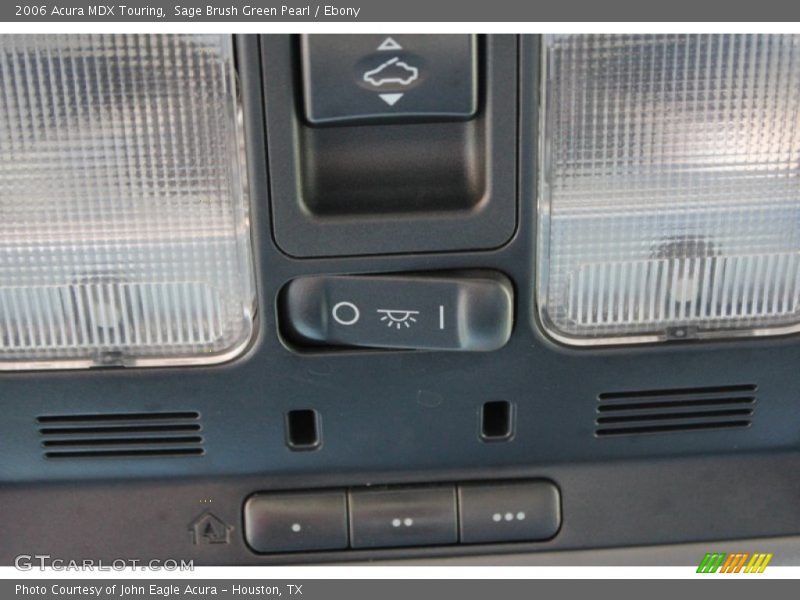 Sage Brush Green Pearl / Ebony 2006 Acura MDX Touring