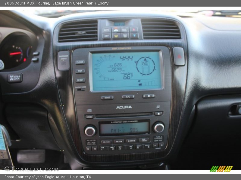 Sage Brush Green Pearl / Ebony 2006 Acura MDX Touring