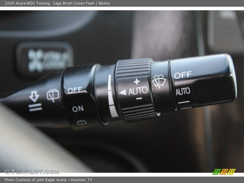 Sage Brush Green Pearl / Ebony 2006 Acura MDX Touring