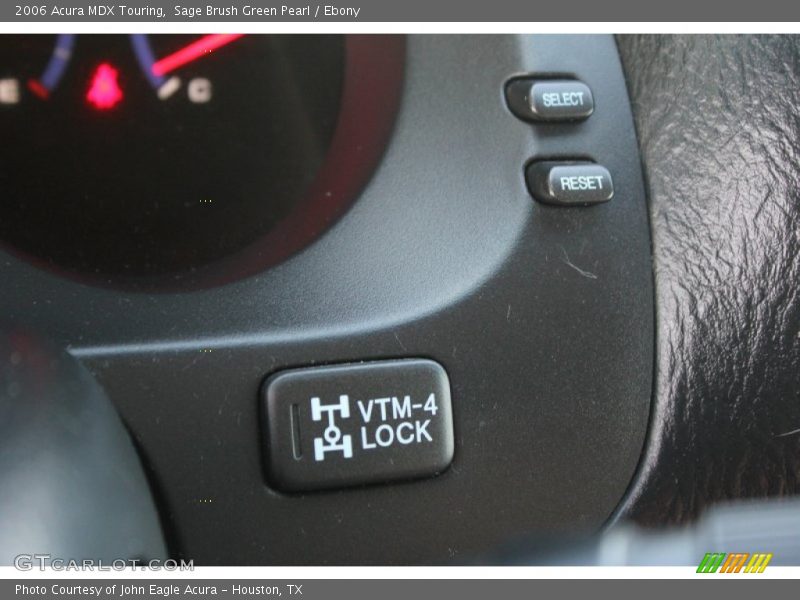 Sage Brush Green Pearl / Ebony 2006 Acura MDX Touring