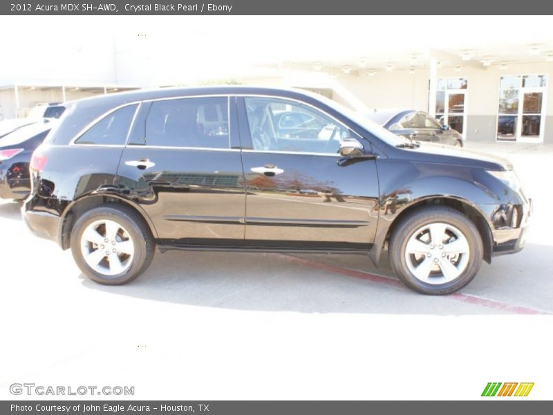 Crystal Black Pearl / Ebony 2012 Acura MDX SH-AWD