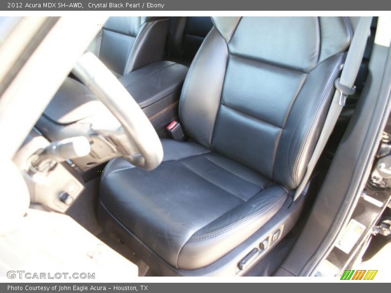 Crystal Black Pearl / Ebony 2012 Acura MDX SH-AWD