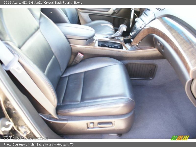 Crystal Black Pearl / Ebony 2012 Acura MDX SH-AWD