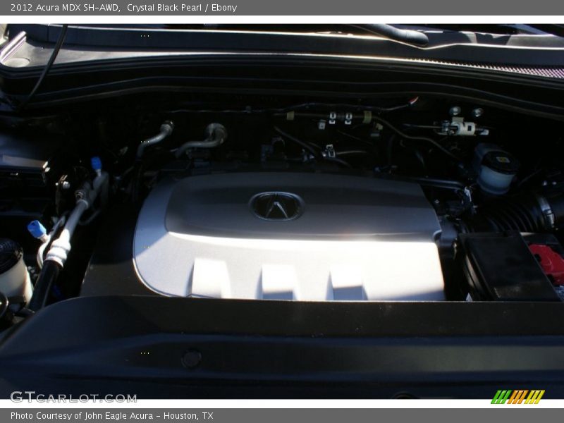 Crystal Black Pearl / Ebony 2012 Acura MDX SH-AWD