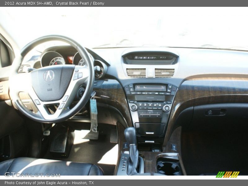 Crystal Black Pearl / Ebony 2012 Acura MDX SH-AWD