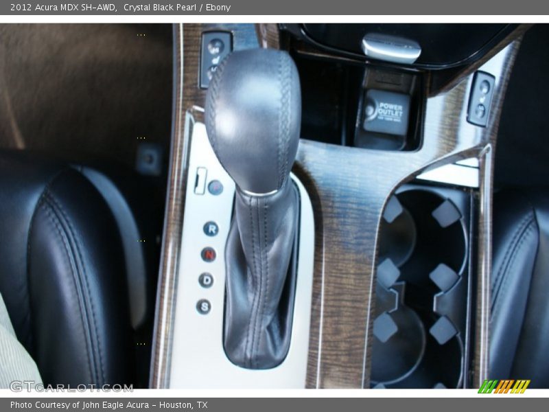 Crystal Black Pearl / Ebony 2012 Acura MDX SH-AWD