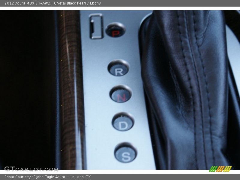 Crystal Black Pearl / Ebony 2012 Acura MDX SH-AWD