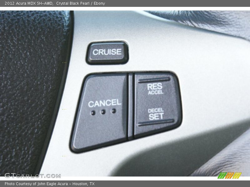 Crystal Black Pearl / Ebony 2012 Acura MDX SH-AWD