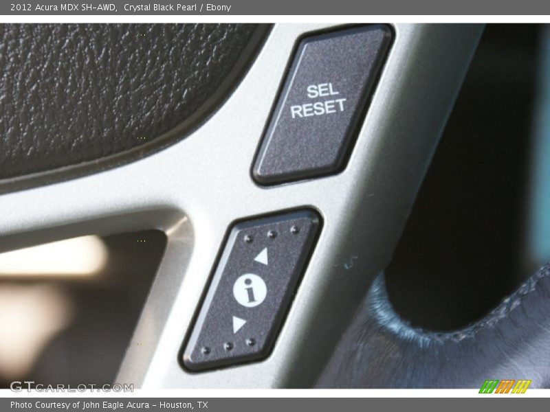 Crystal Black Pearl / Ebony 2012 Acura MDX SH-AWD