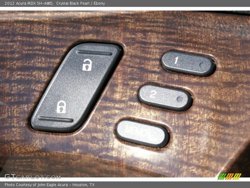 Crystal Black Pearl / Ebony 2012 Acura MDX SH-AWD