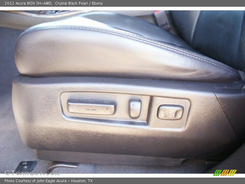 Crystal Black Pearl / Ebony 2012 Acura MDX SH-AWD