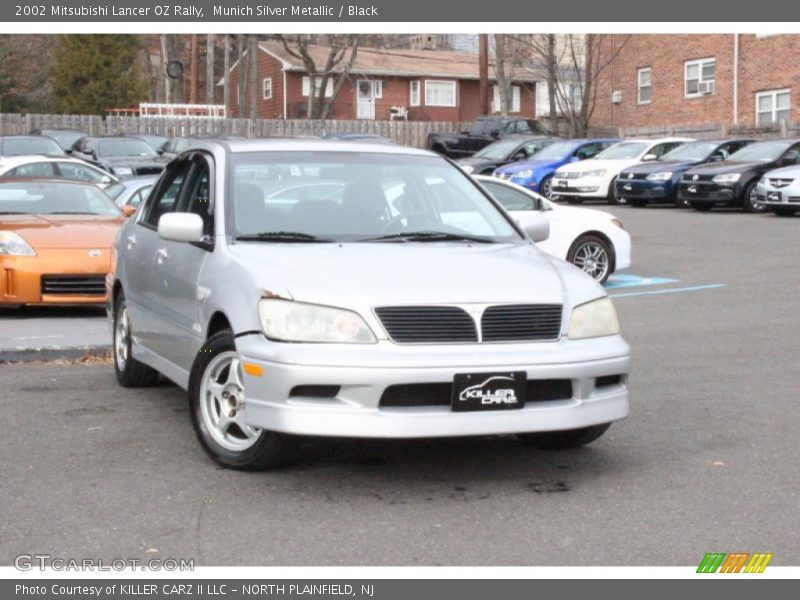Munich Silver Metallic / Black 2002 Mitsubishi Lancer OZ Rally