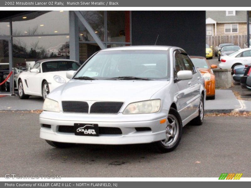 Munich Silver Metallic / Black 2002 Mitsubishi Lancer OZ Rally
