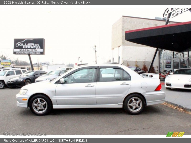 Munich Silver Metallic / Black 2002 Mitsubishi Lancer OZ Rally