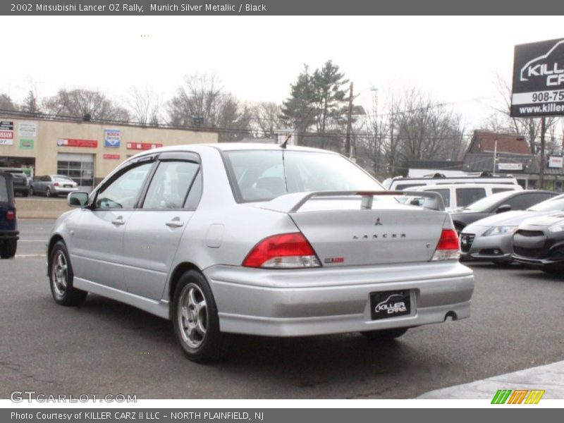 Munich Silver Metallic / Black 2002 Mitsubishi Lancer OZ Rally