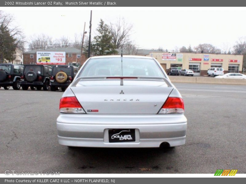 Munich Silver Metallic / Black 2002 Mitsubishi Lancer OZ Rally