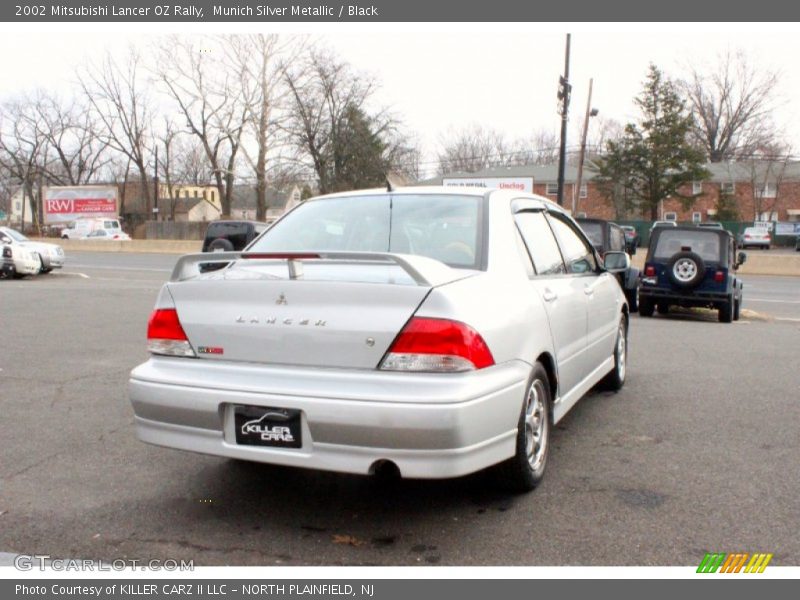 Munich Silver Metallic / Black 2002 Mitsubishi Lancer OZ Rally