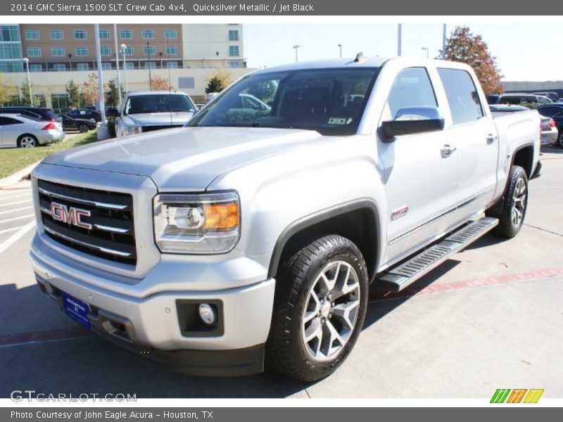 Front 3/4 View of 2014 Sierra 1500 SLT Crew Cab 4x4