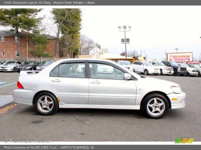 Munich Silver Metallic / Black 2002 Mitsubishi Lancer OZ Rally