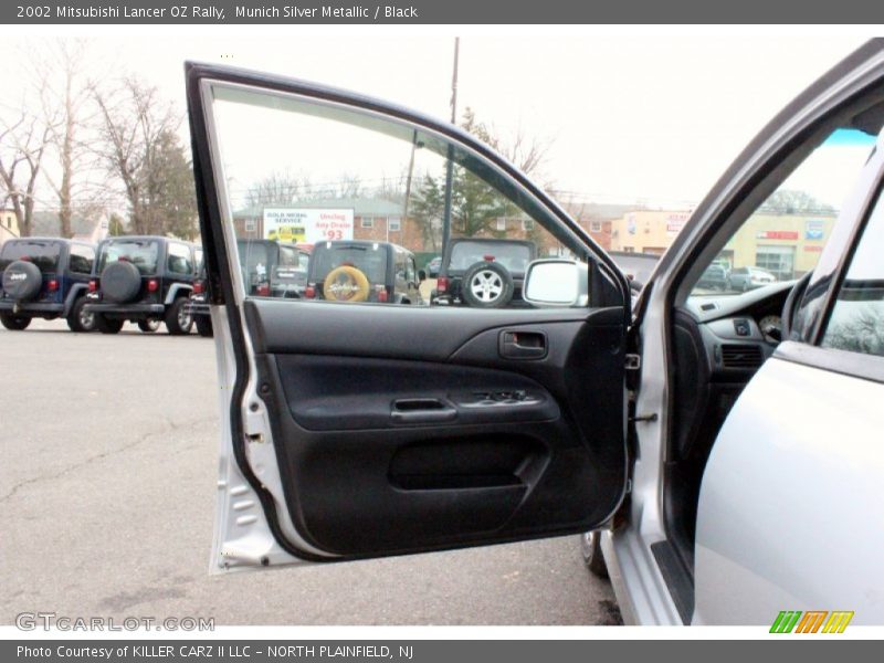 Munich Silver Metallic / Black 2002 Mitsubishi Lancer OZ Rally