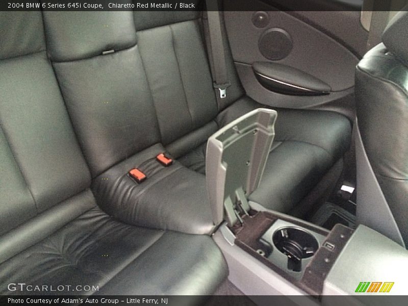 Chiaretto Red Metallic / Black 2004 BMW 6 Series 645i Coupe