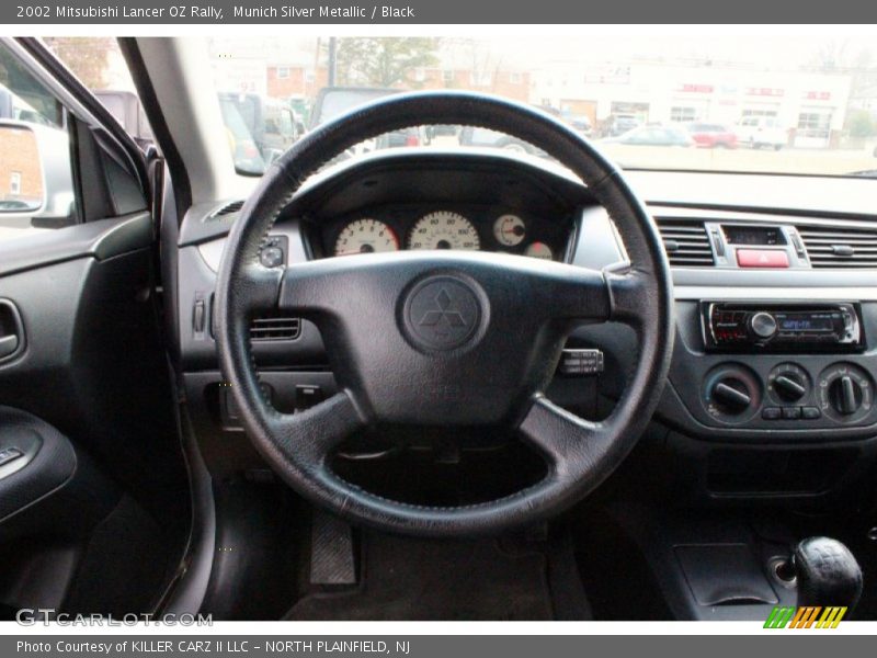 Munich Silver Metallic / Black 2002 Mitsubishi Lancer OZ Rally