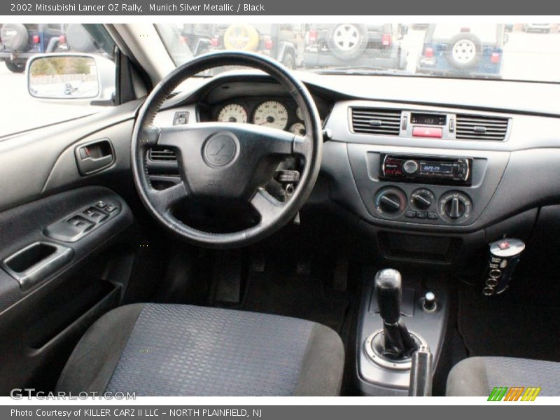 Munich Silver Metallic / Black 2002 Mitsubishi Lancer OZ Rally