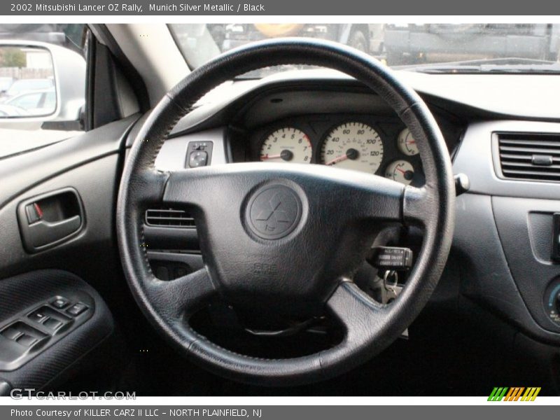 Munich Silver Metallic / Black 2002 Mitsubishi Lancer OZ Rally