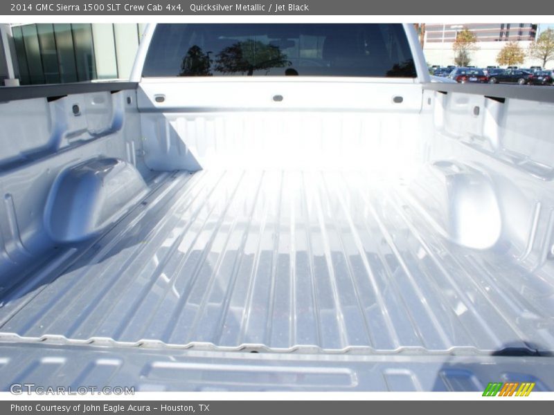 Quicksilver Metallic / Jet Black 2014 GMC Sierra 1500 SLT Crew Cab 4x4