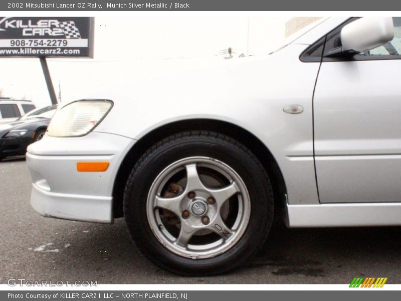 Munich Silver Metallic / Black 2002 Mitsubishi Lancer OZ Rally