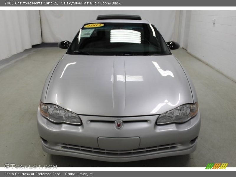 Galaxy Silver Metallic / Ebony Black 2003 Chevrolet Monte Carlo SS