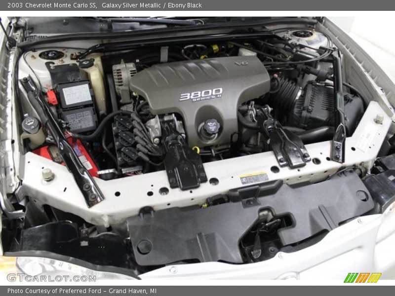 Galaxy Silver Metallic / Ebony Black 2003 Chevrolet Monte Carlo SS